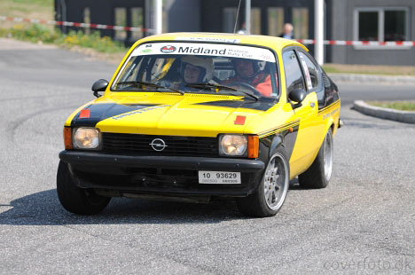 Glimt fra Rallysprint på Regnbueringen
(Foto: Jimmy Lerche (Coverfoto.dk))